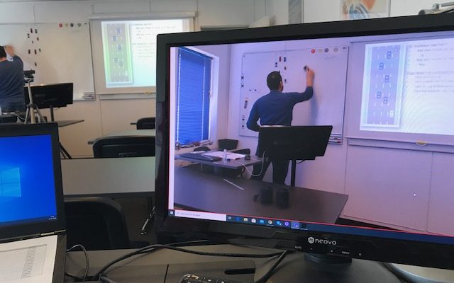 Fjernundervisning på kørelærerskolen